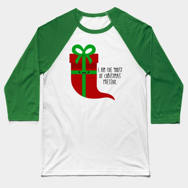 The Ghost Of Christmas Present Baseball T-Shirt by TTLOVE